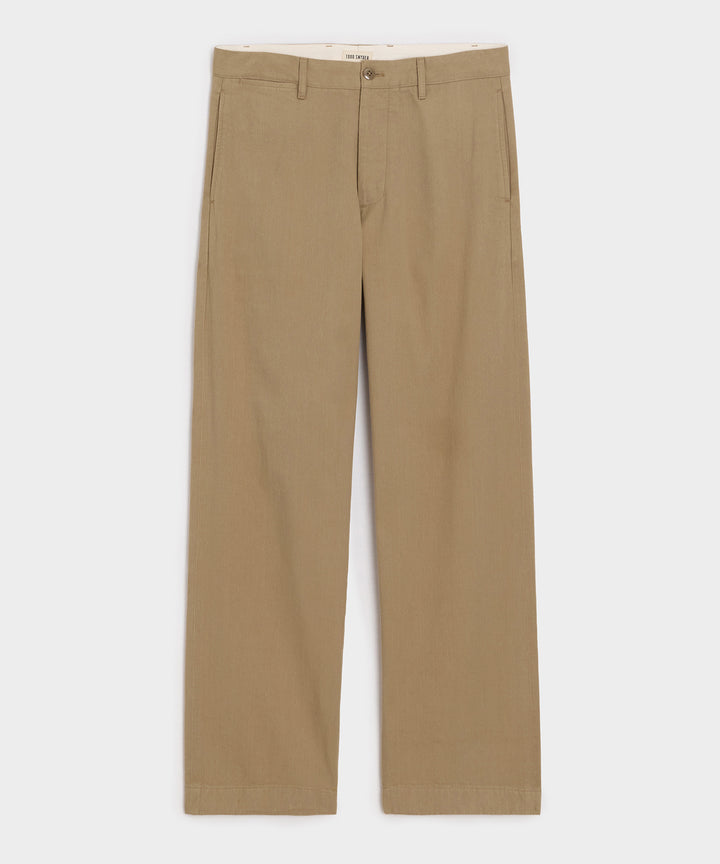 Relaxed Fit Japanese Selvedge Chino