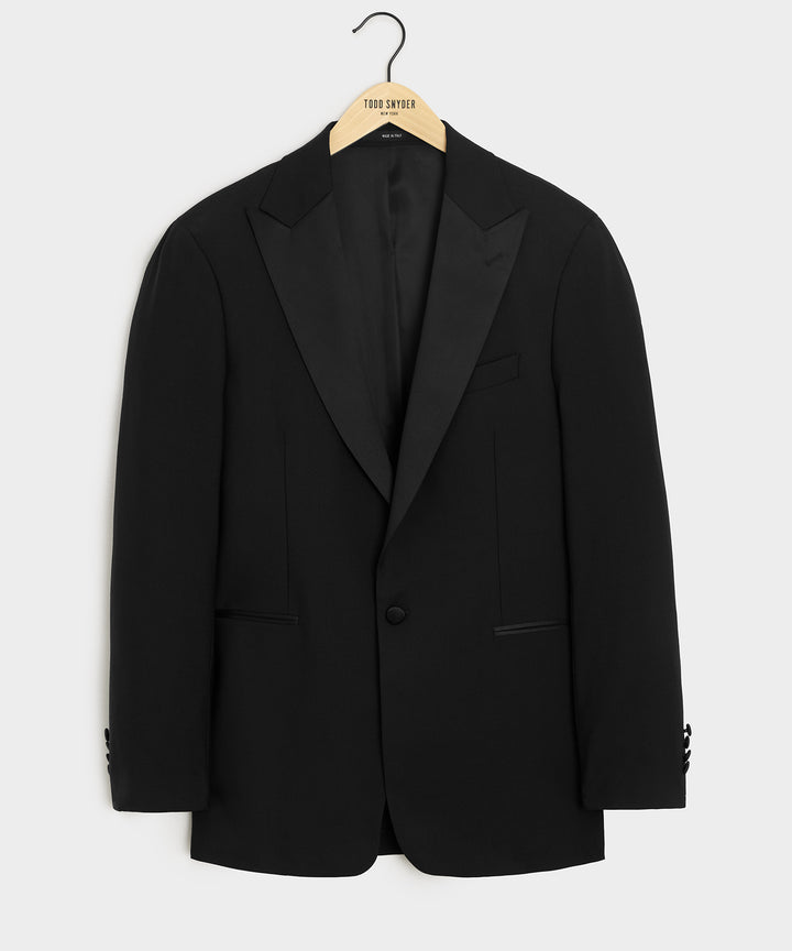 Italian Wool Peak Lapel Tuxedo Jacket