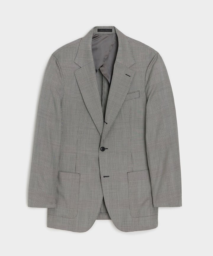 Italian Wool Glen Plaid Madison Jacket