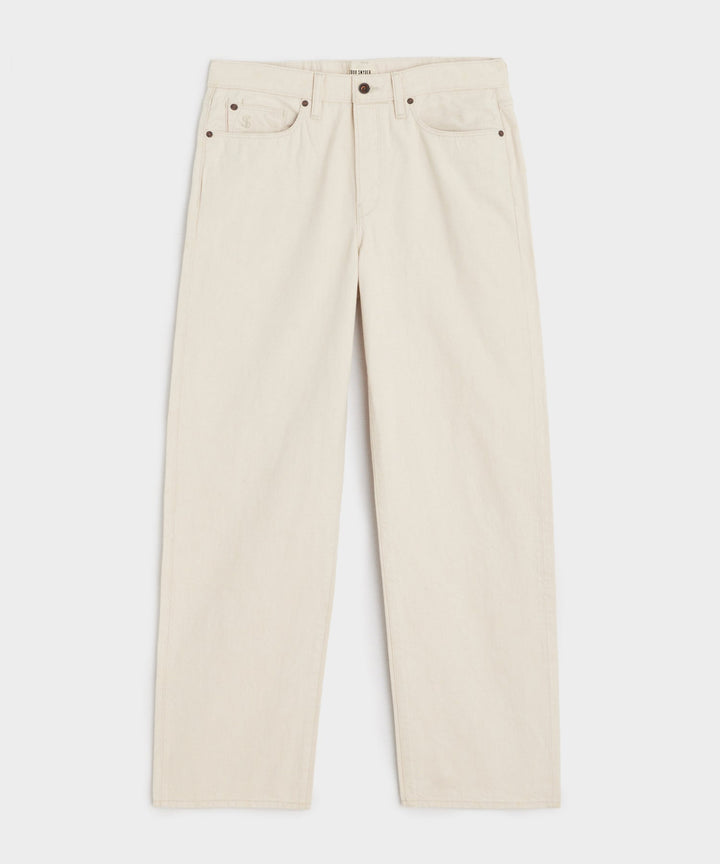 Relaxed Lightweight Japanese Selvedge Jean in Canvas