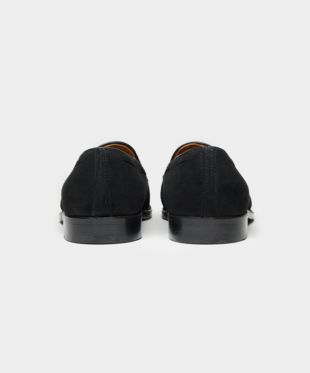 Todd Snyder x Alden Suede Blackout Tassel Loafer