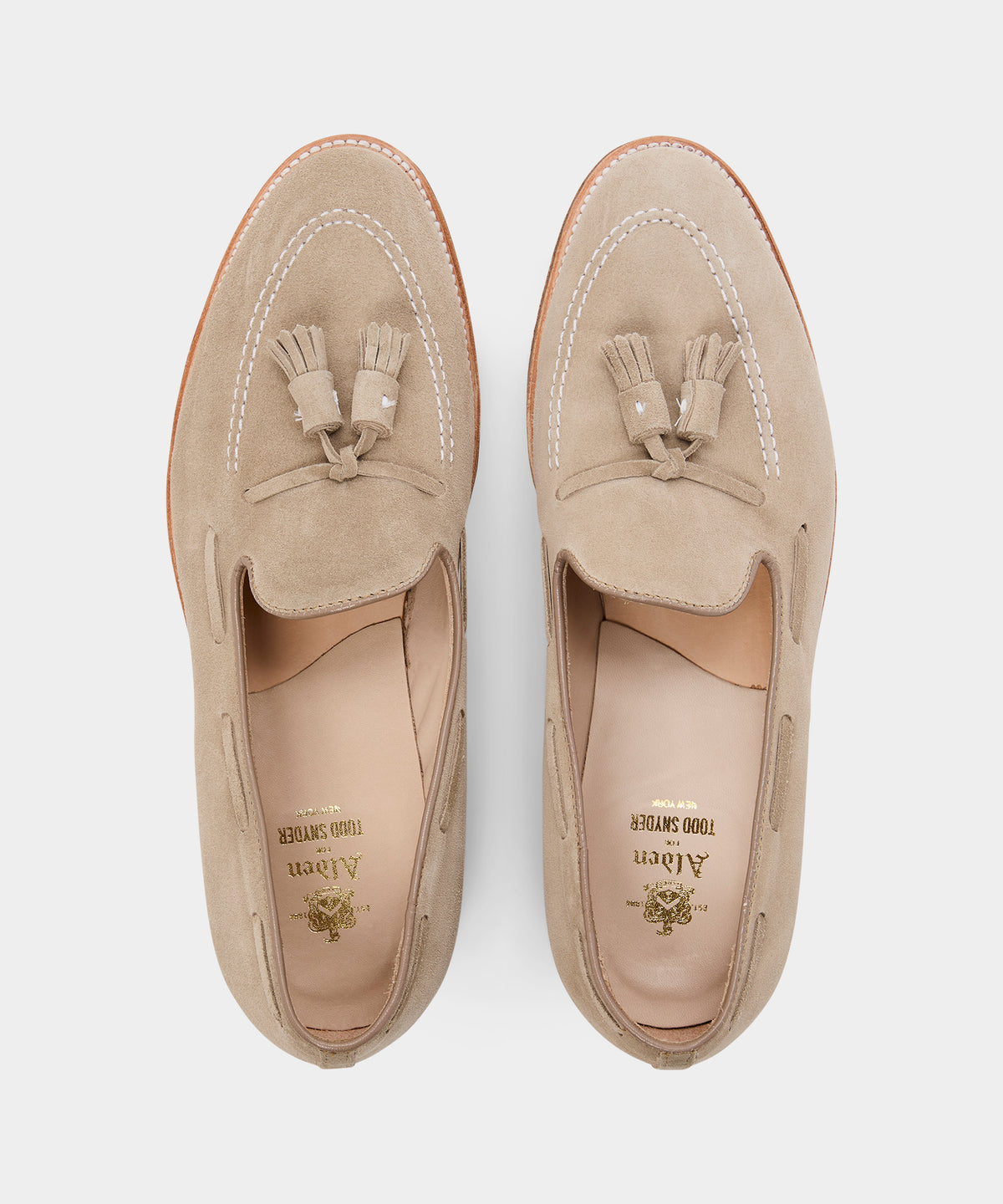 Todd Snyder x Alden Suede Tassel Loafer
