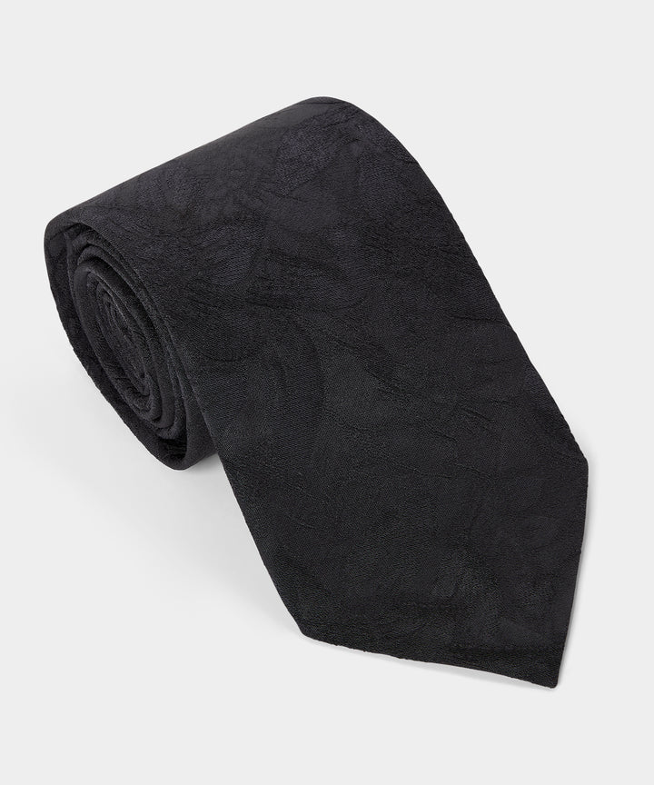 Italian Floral Jacquard Tie