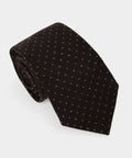 Italian Wool Pindot Tie