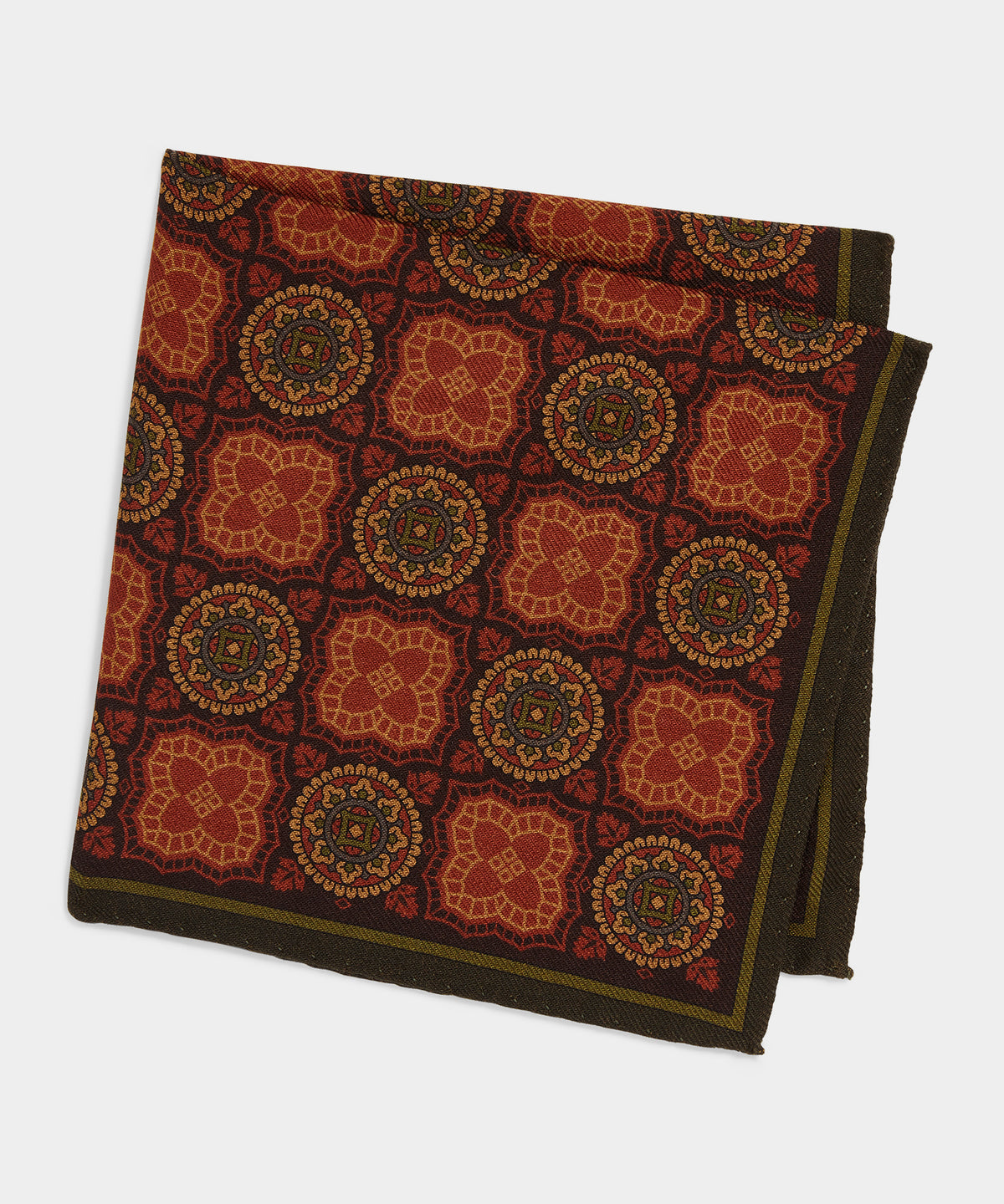 Medallion Neckerchief in Red