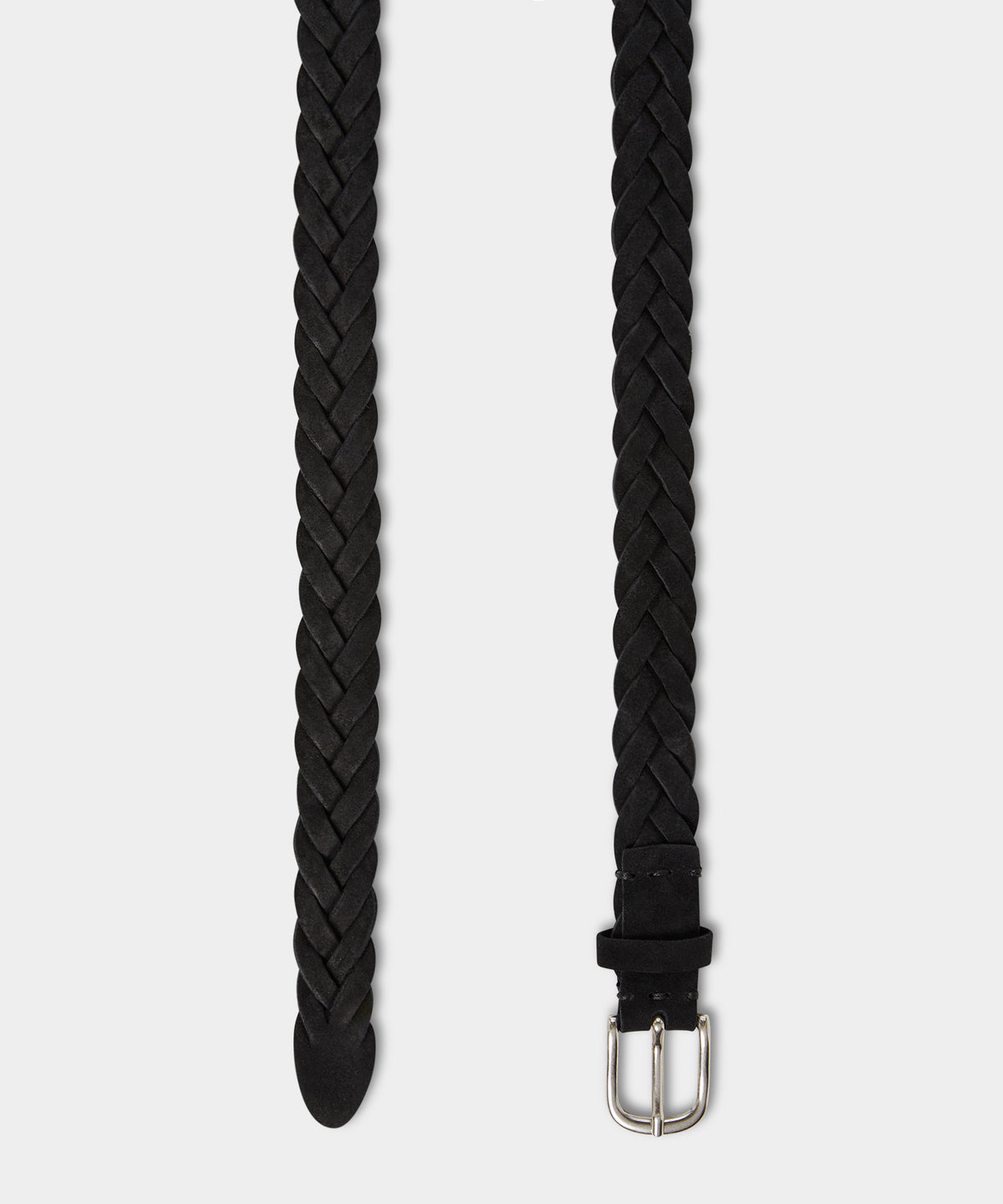 Italian Suede Braided Belt