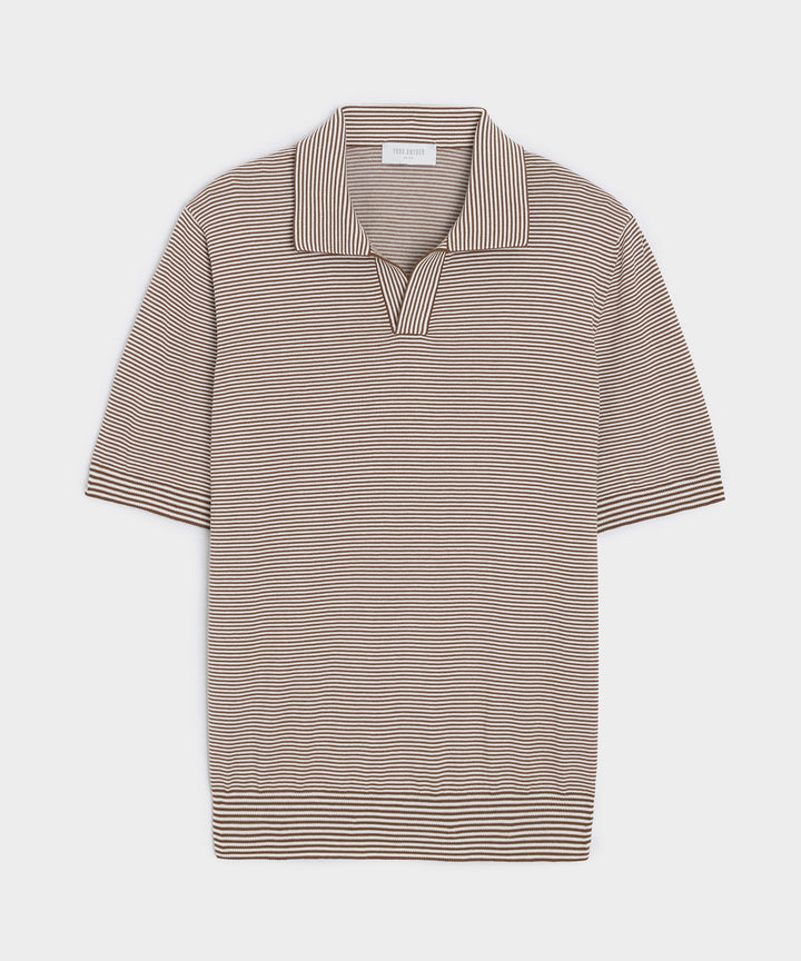 Italian Cotton Montauk Sweater Polo