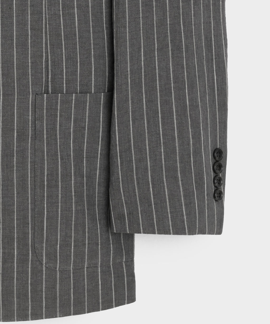 Italian Linen-Cotton Single-Breasted Wythe Jacket