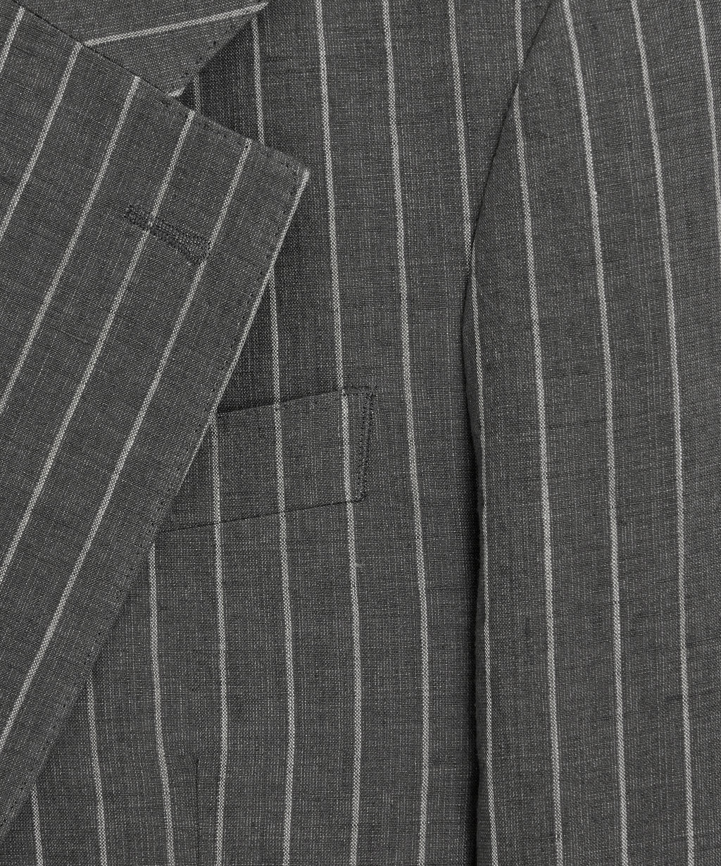 Italian Linen-Cotton Single-Breasted Wythe Jacket
