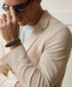 pdp-1, Close-up detail of the Todd Snyder Italian Knit Sport Coat in Birch.