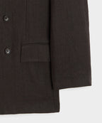 Italian Linen Herringbone Wythe Jacket