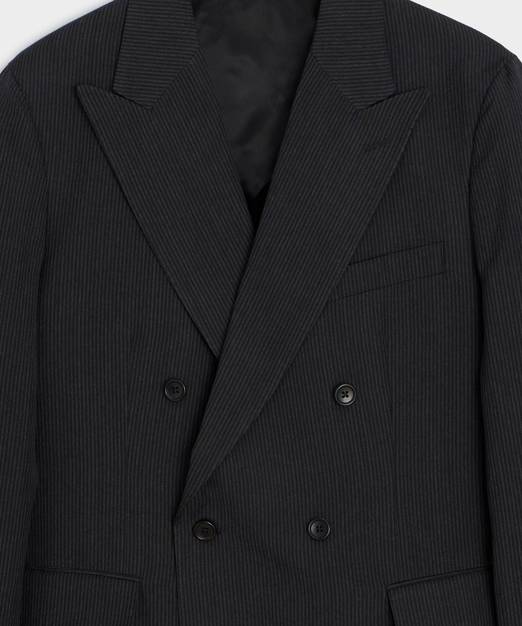Italian Striped Linen Wythe Jacket