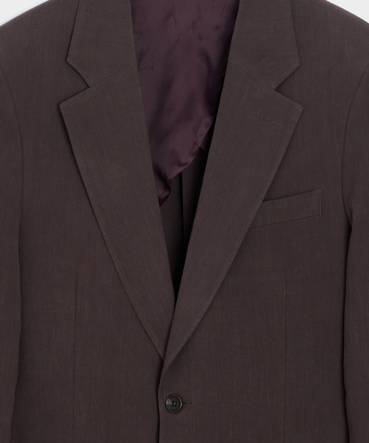 Italian Sueded Linen Sutton Jacket