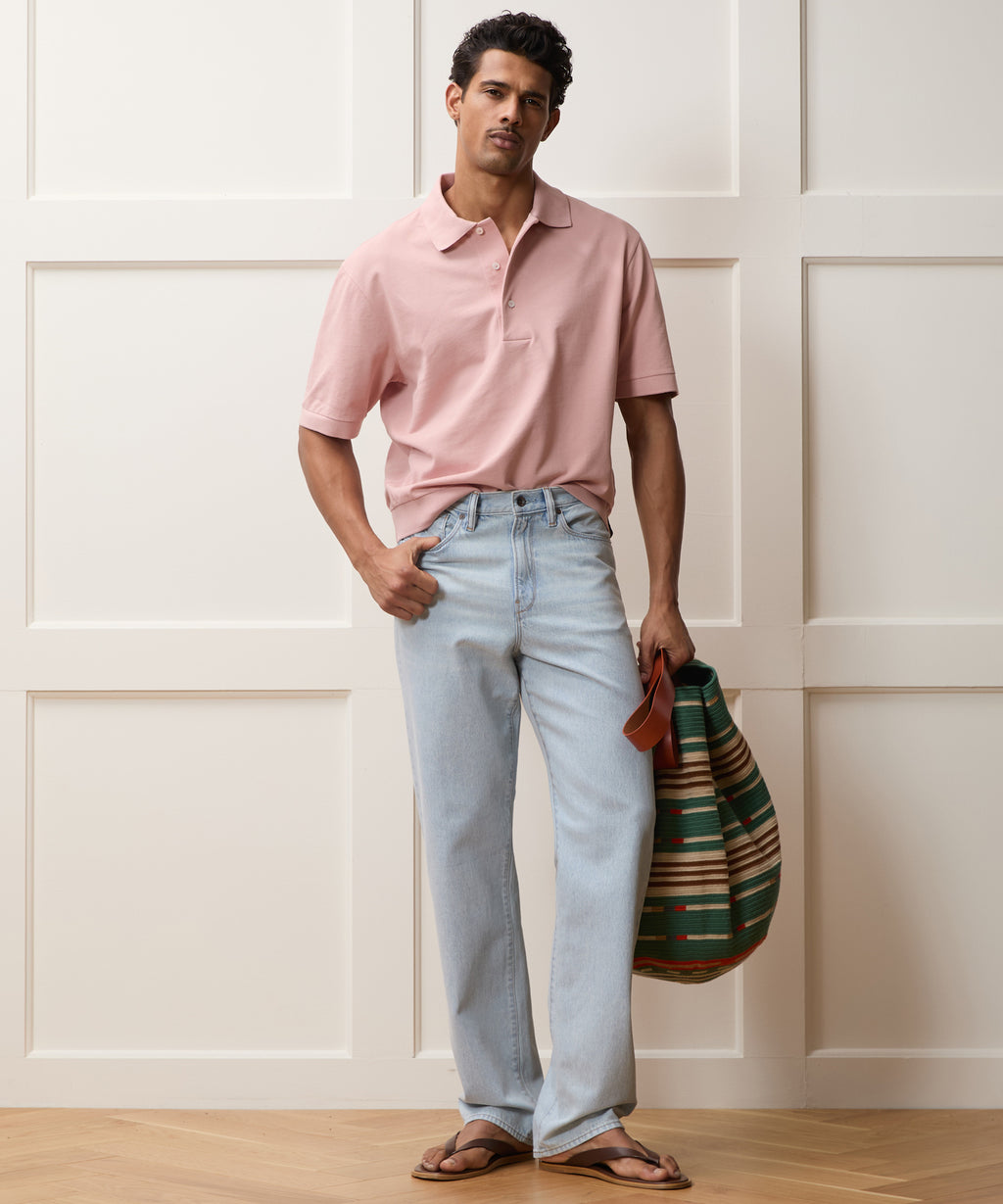 Relaxed Summerweight Jean in Bleachout