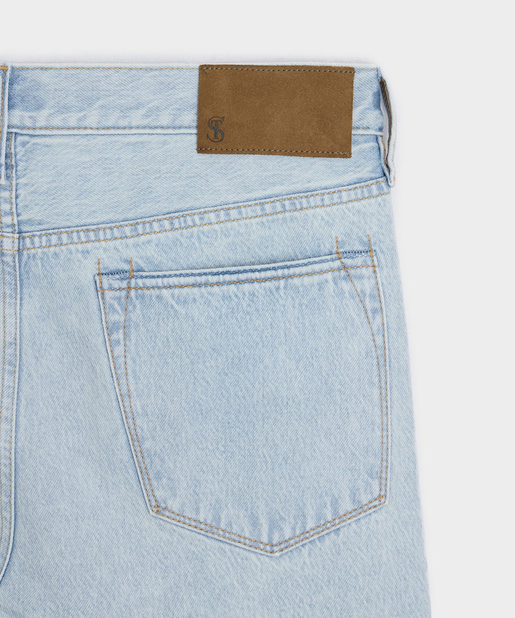 Straight Fit Summerweight Jean in Bleachout
