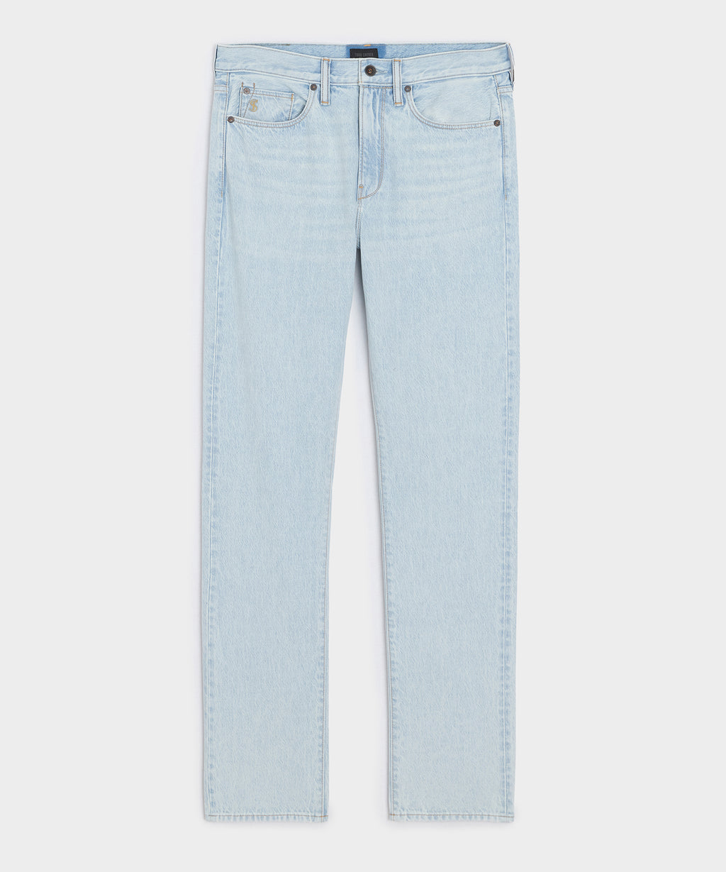 Straight Fit Summerweight Jean in Bleachout