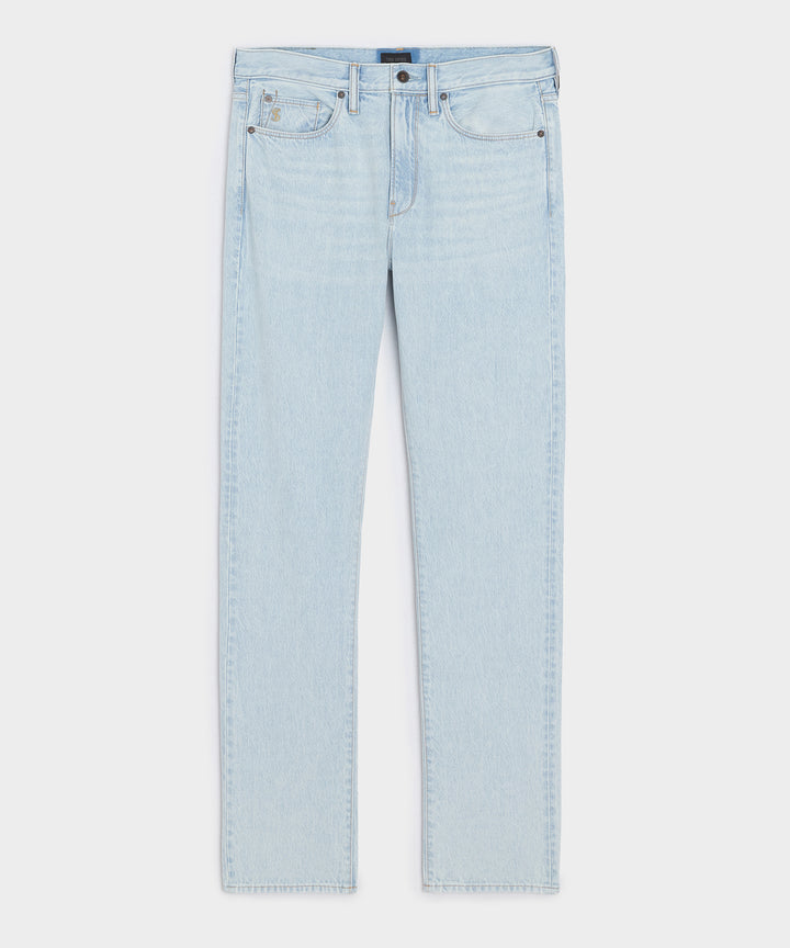 Straight Fit Summerweight Jean in Bleachout