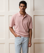 Relaxed Cotton Pique Polo