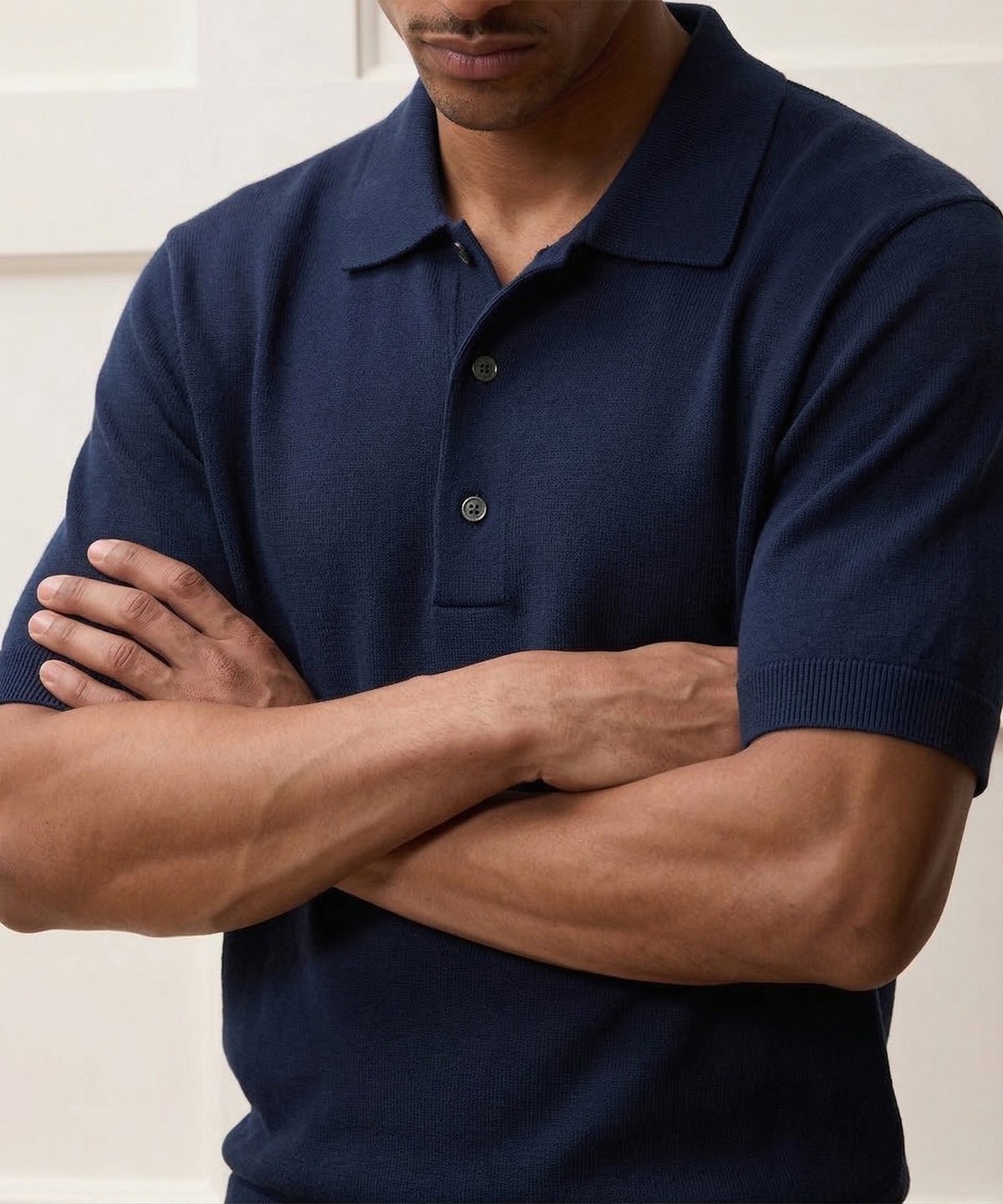 Relaxed Cotton Pique Polo