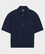 Relaxed Cotton Pique Polo