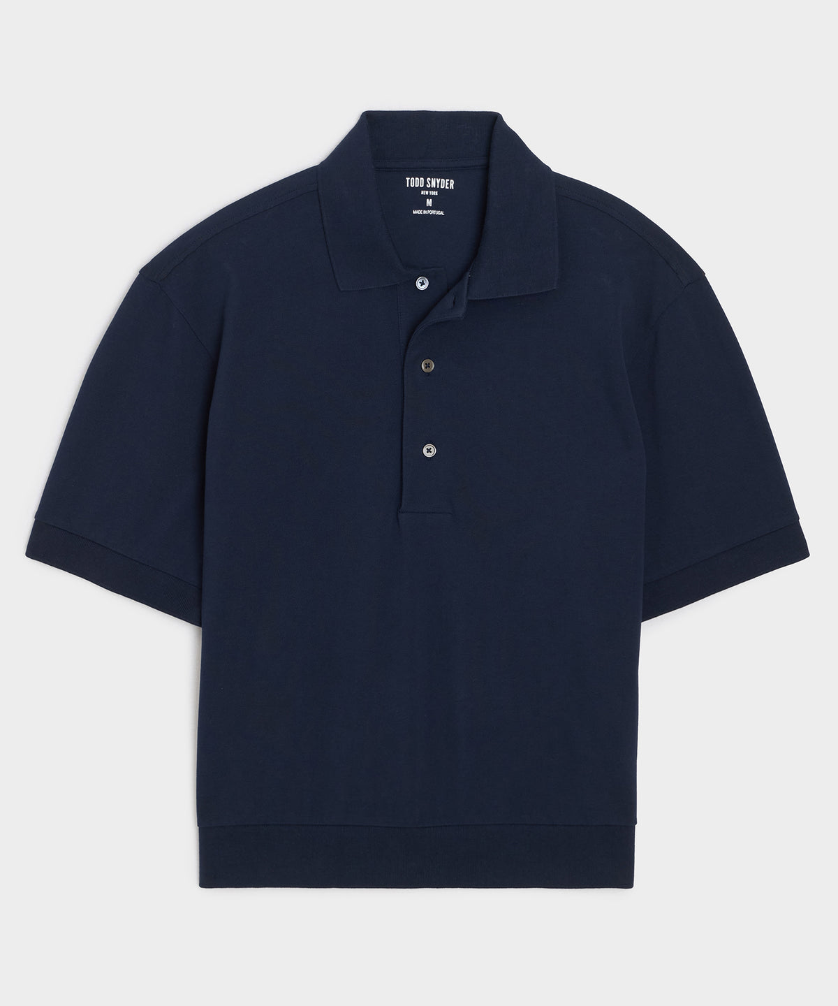 Relaxed Cotton Pique Polo