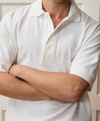 Relaxed Cotton Pique Polo