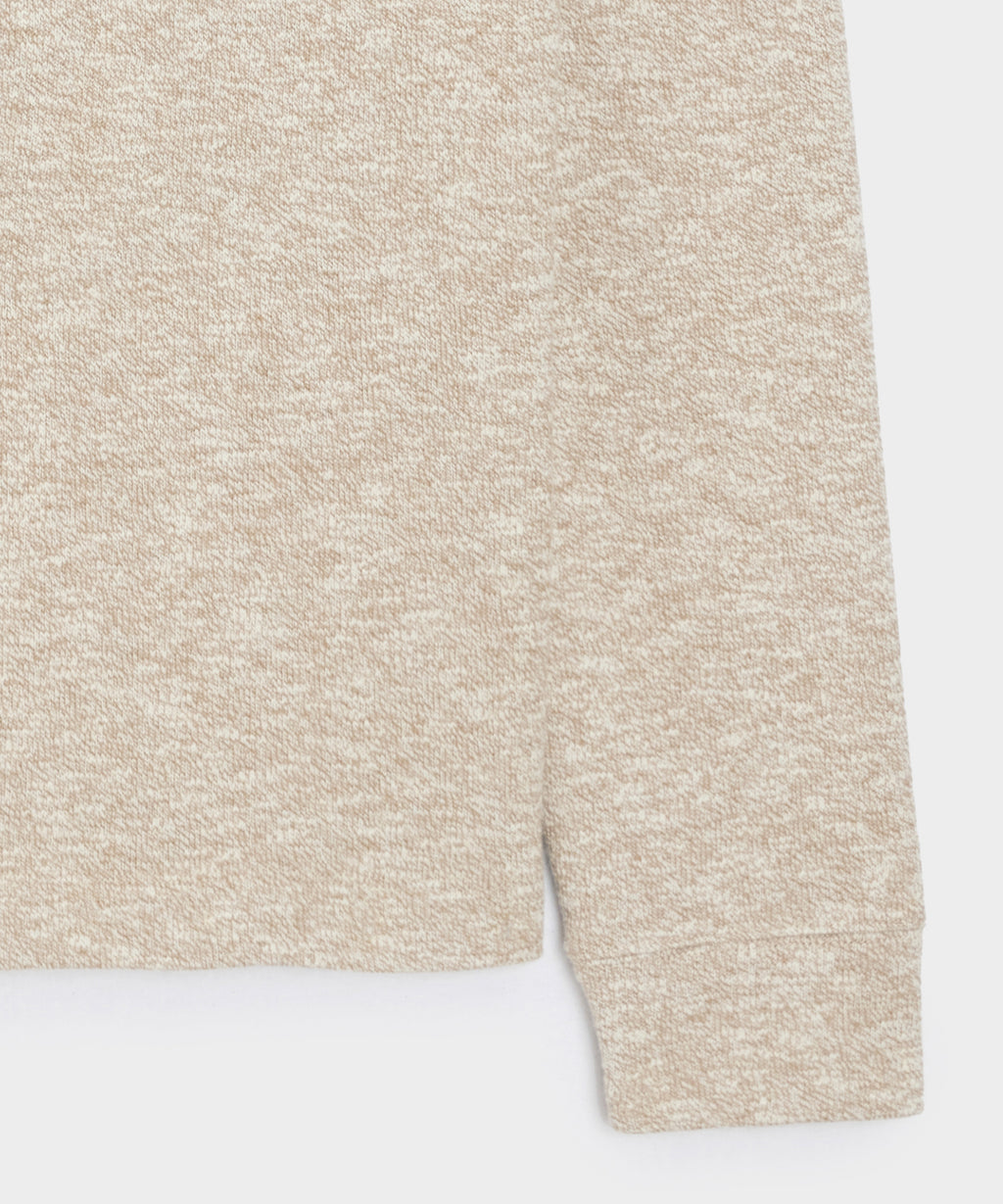 Heathered Quarter-Zip Polo