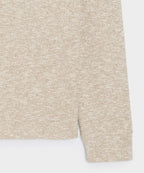 Heathered Quarter-Zip Polo