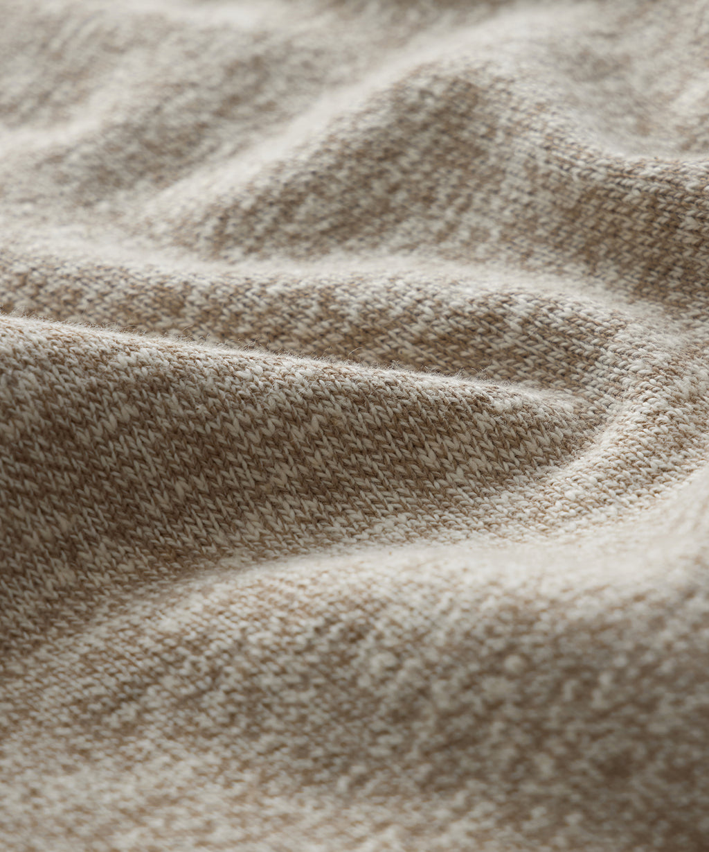 Heathered Quarter-Zip Polo