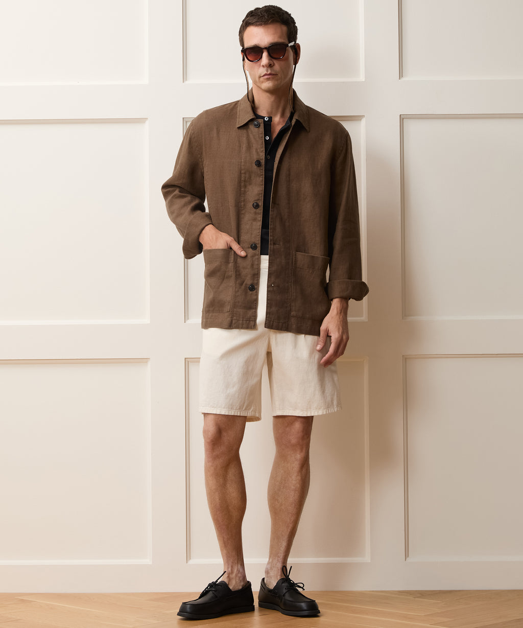 Linen Chore Coat