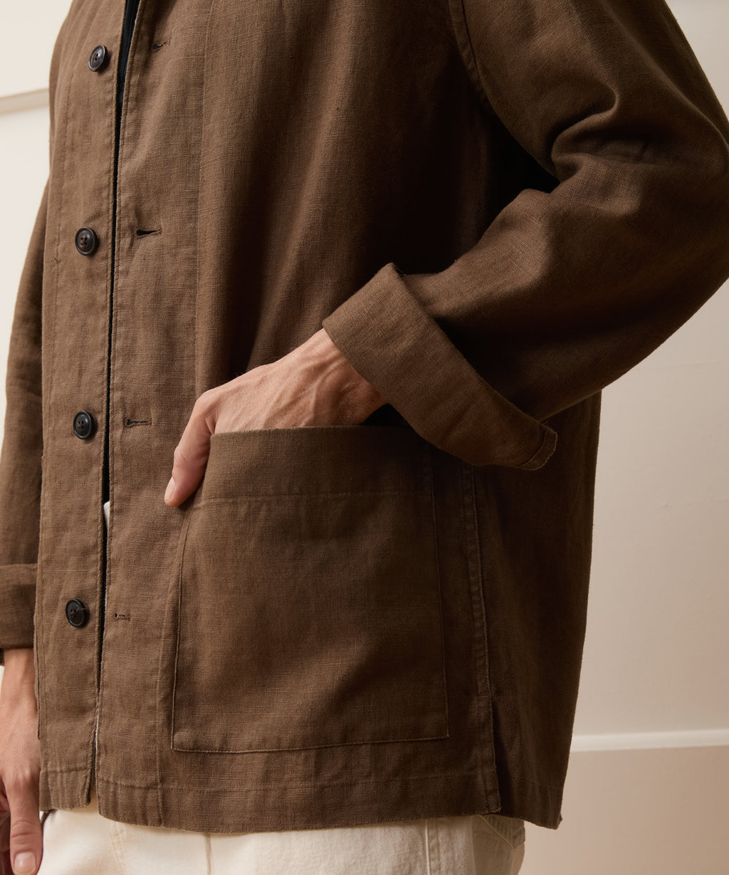 Linen Chore Coat