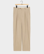 Italian Linen-Silk Herringbone Wythe Trouser