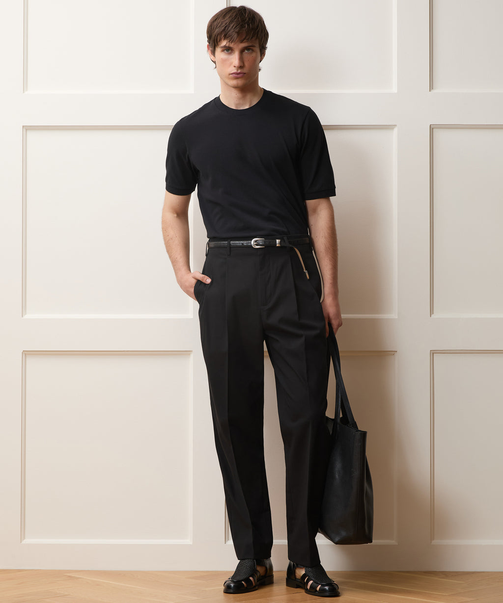 Italian Cotton Hollywood Trouser