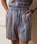 Italian Multi-Stripe Leisure Short