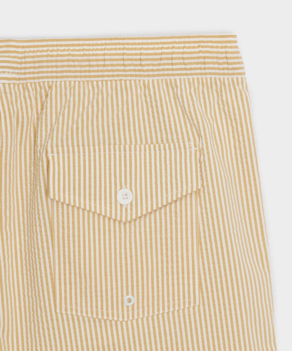 5" Seersucker Montauk Swim Trunk