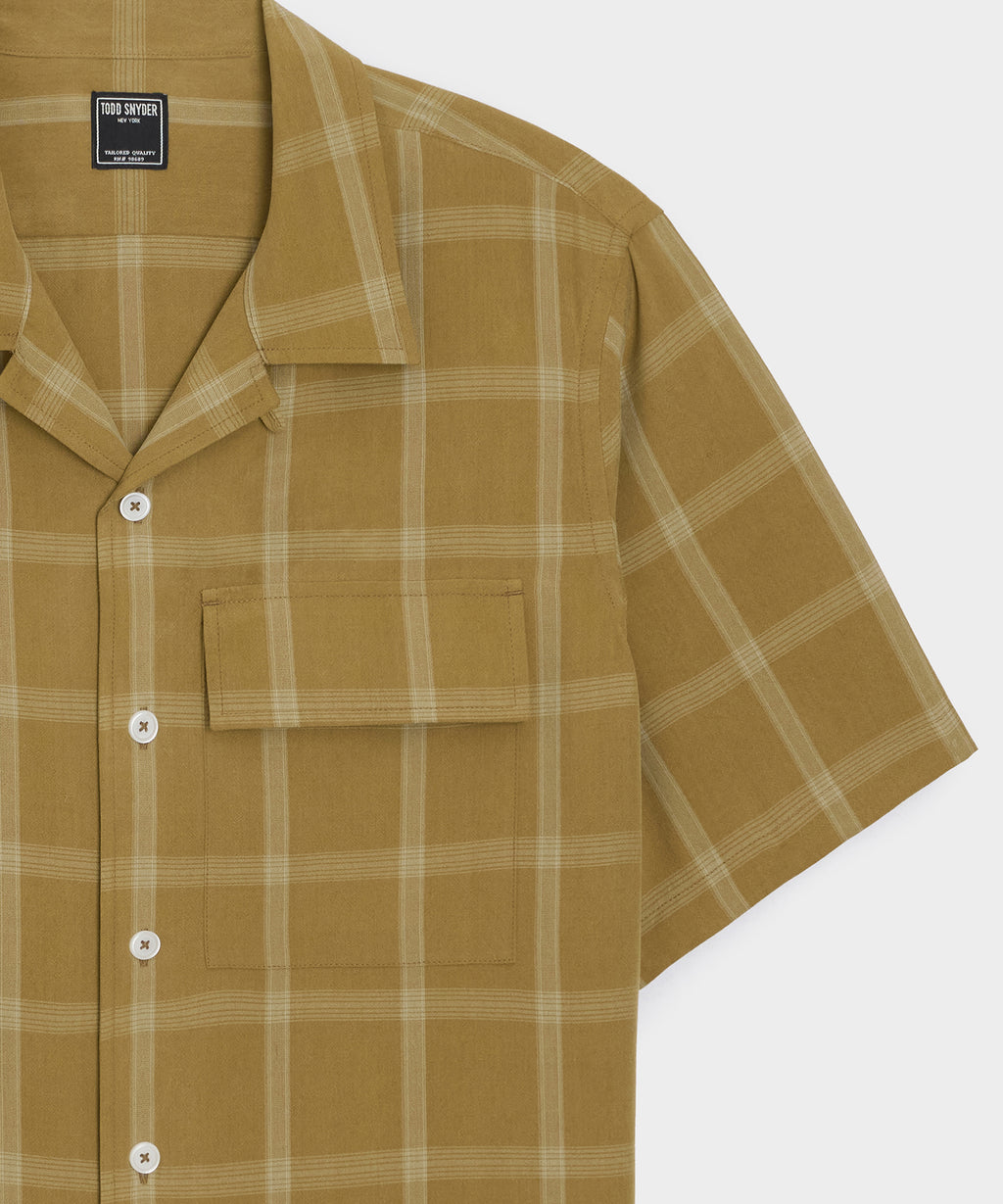 Sand-Washed Silk Studio Shirt