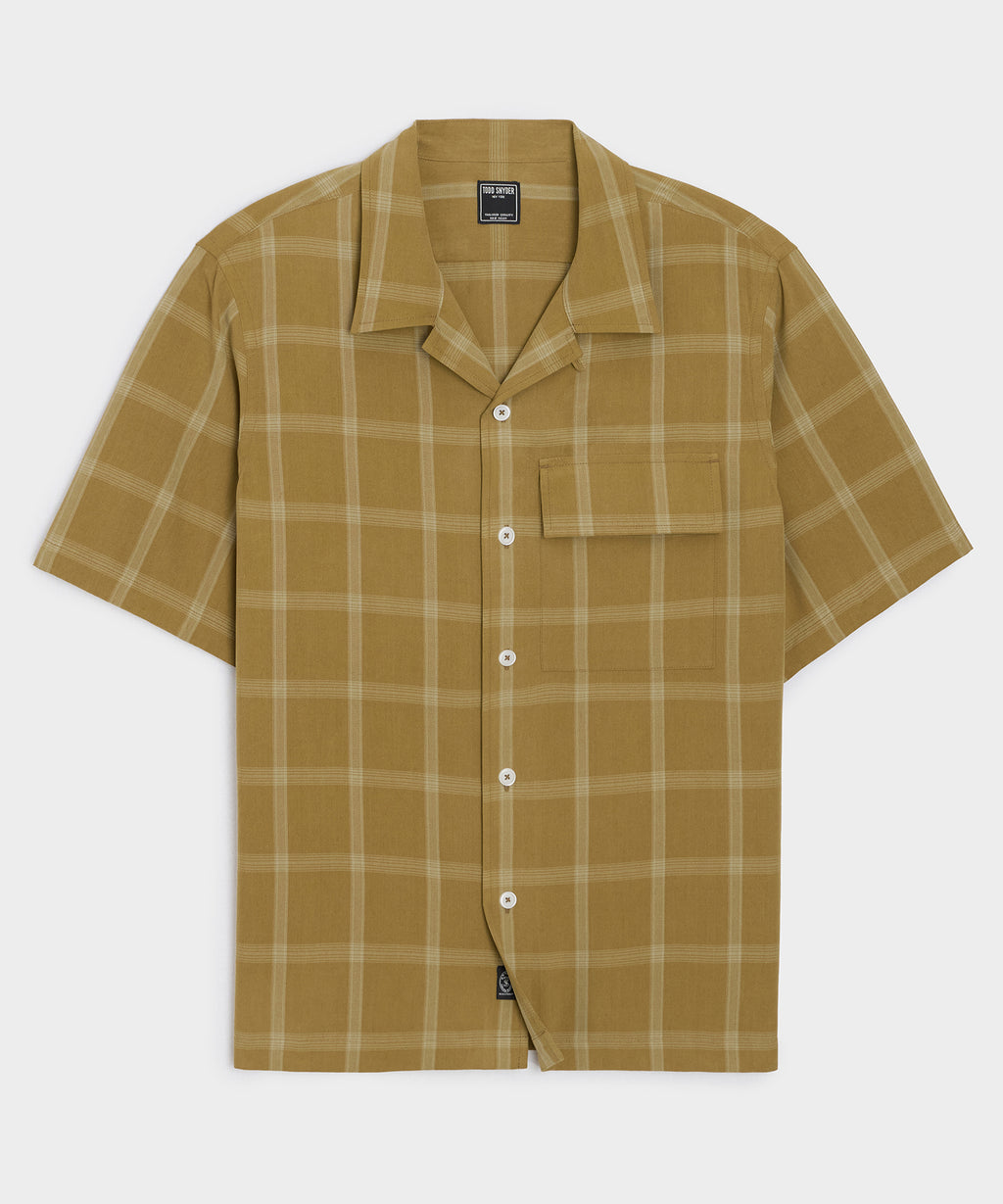 Sand-Washed Silk Studio Shirt