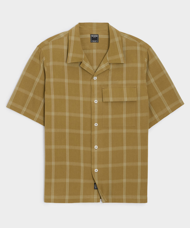 Sand-Washed Silk Studio Shirt