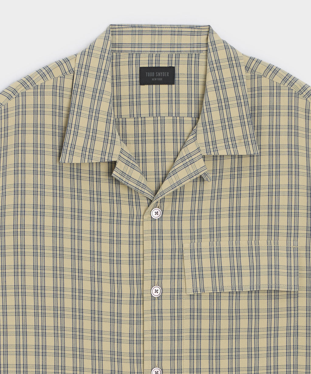 Sand-Washed Silk Studio Shirt