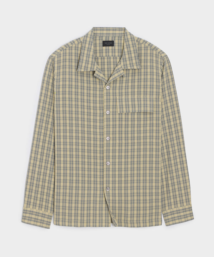 Sand-Washed Silk Studio Shirt
