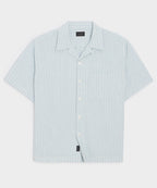 Jacquard Indigo Capri Shirt