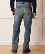 Relaxed Fit Jean in Worn Dark Indigo