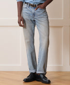 Straight Fit Jean in Light Indigo