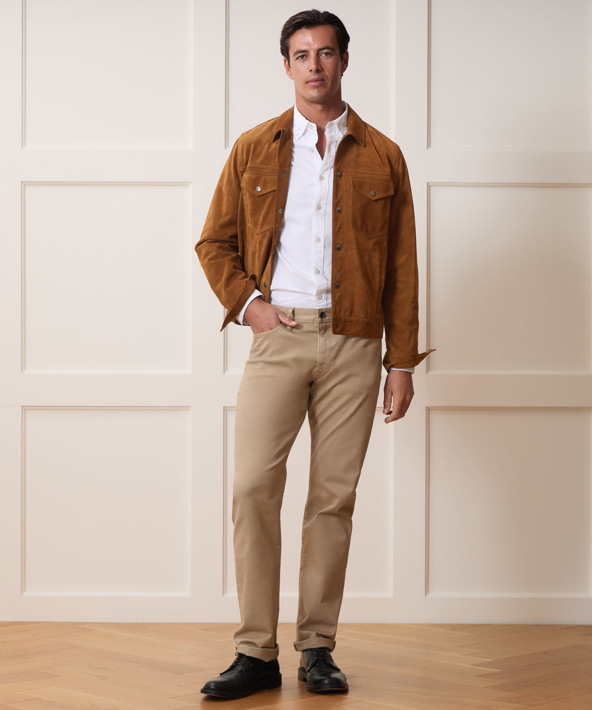 Italian Suede Dylan Jacket