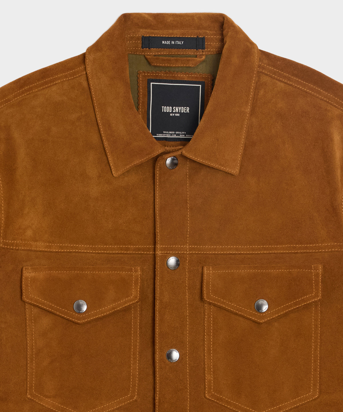 Italian Suede Dylan Jacket
