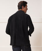 Italian Suede Western Shirt Jacket