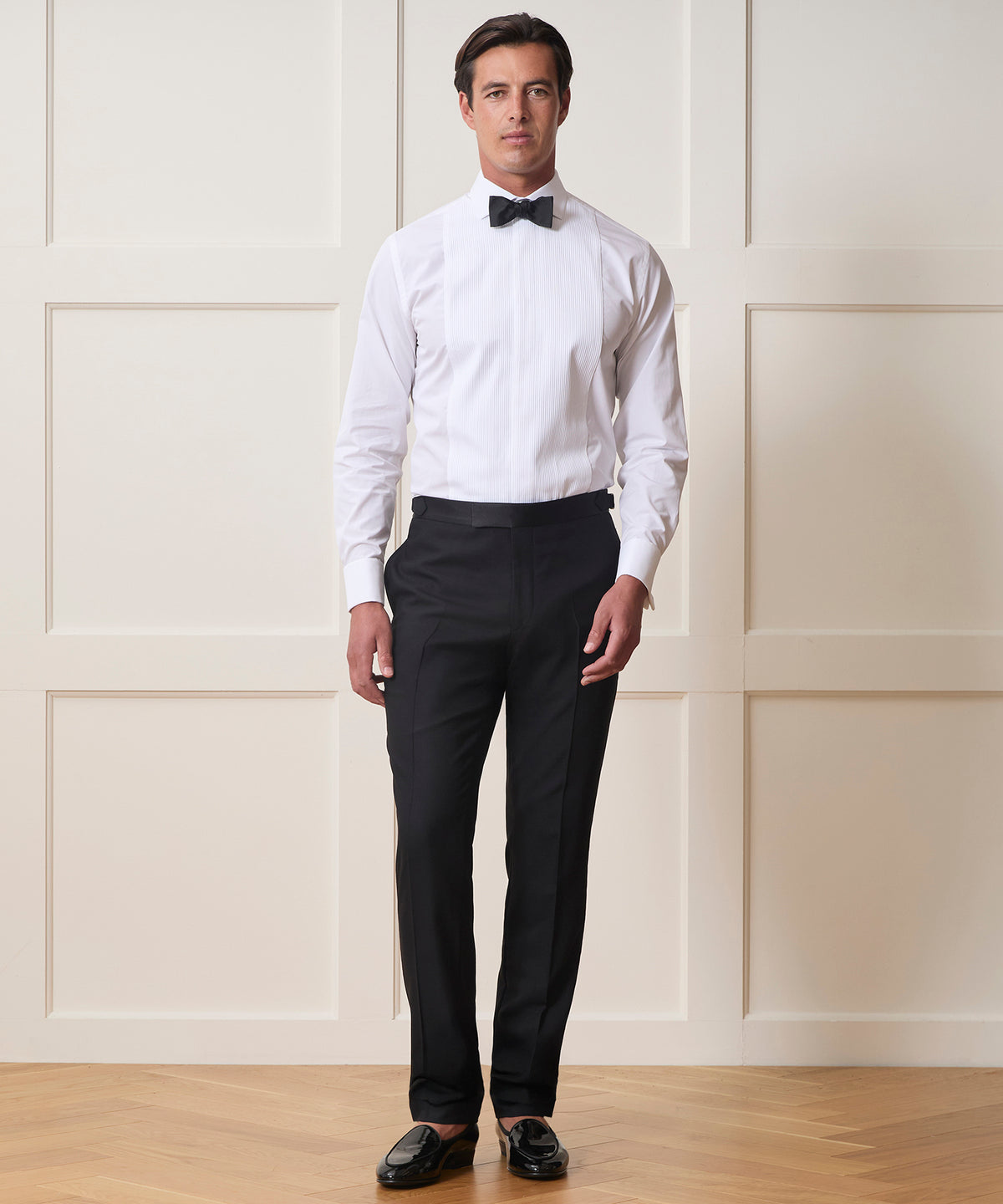 Plissé Tuxedo Shirt