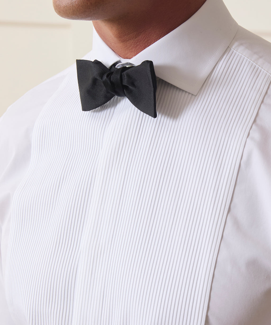 Plissé Tuxedo Shirt