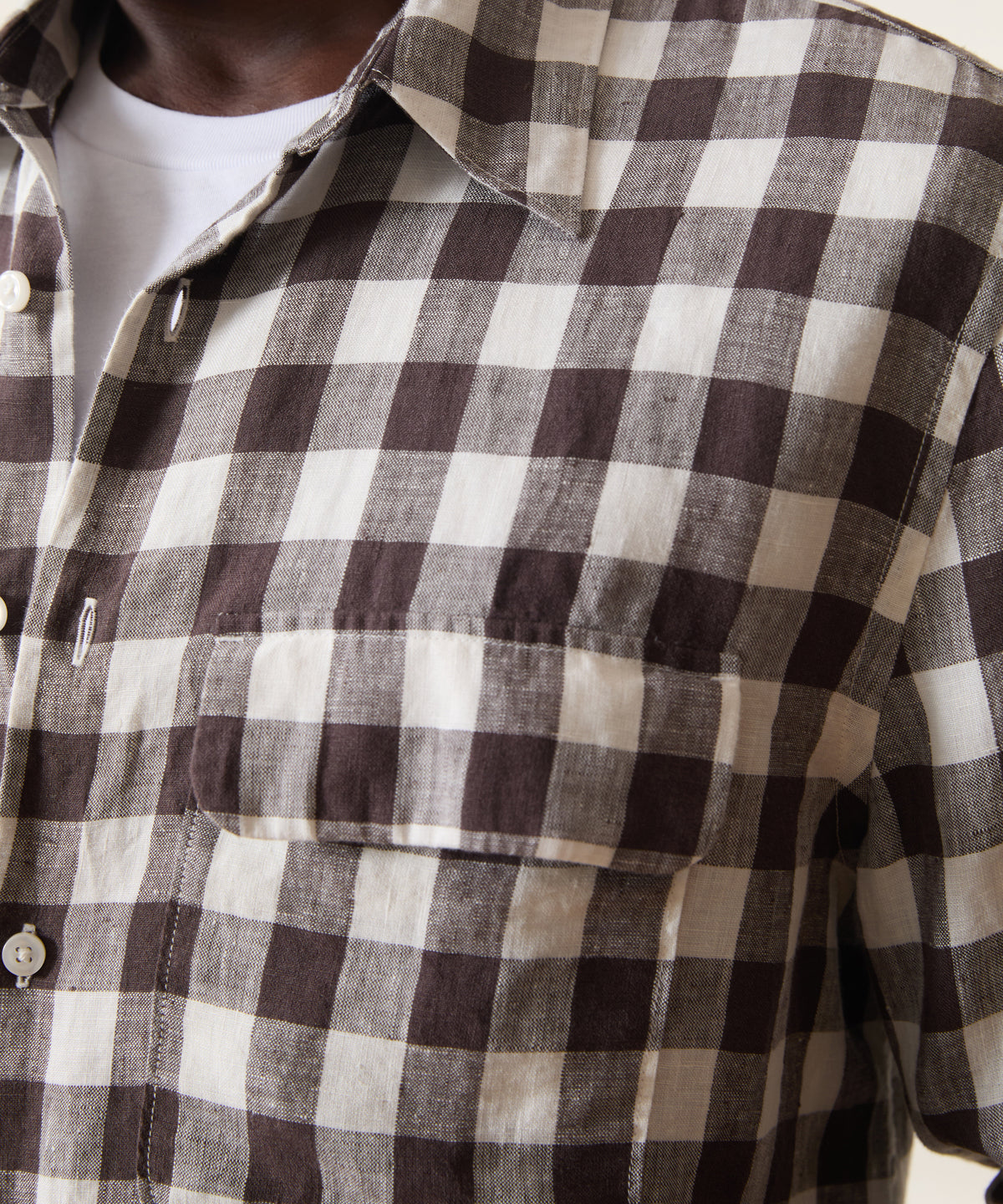 Sea Soft Linen Utility Shirt