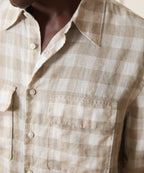 Sea Soft Linen Utility Shirt